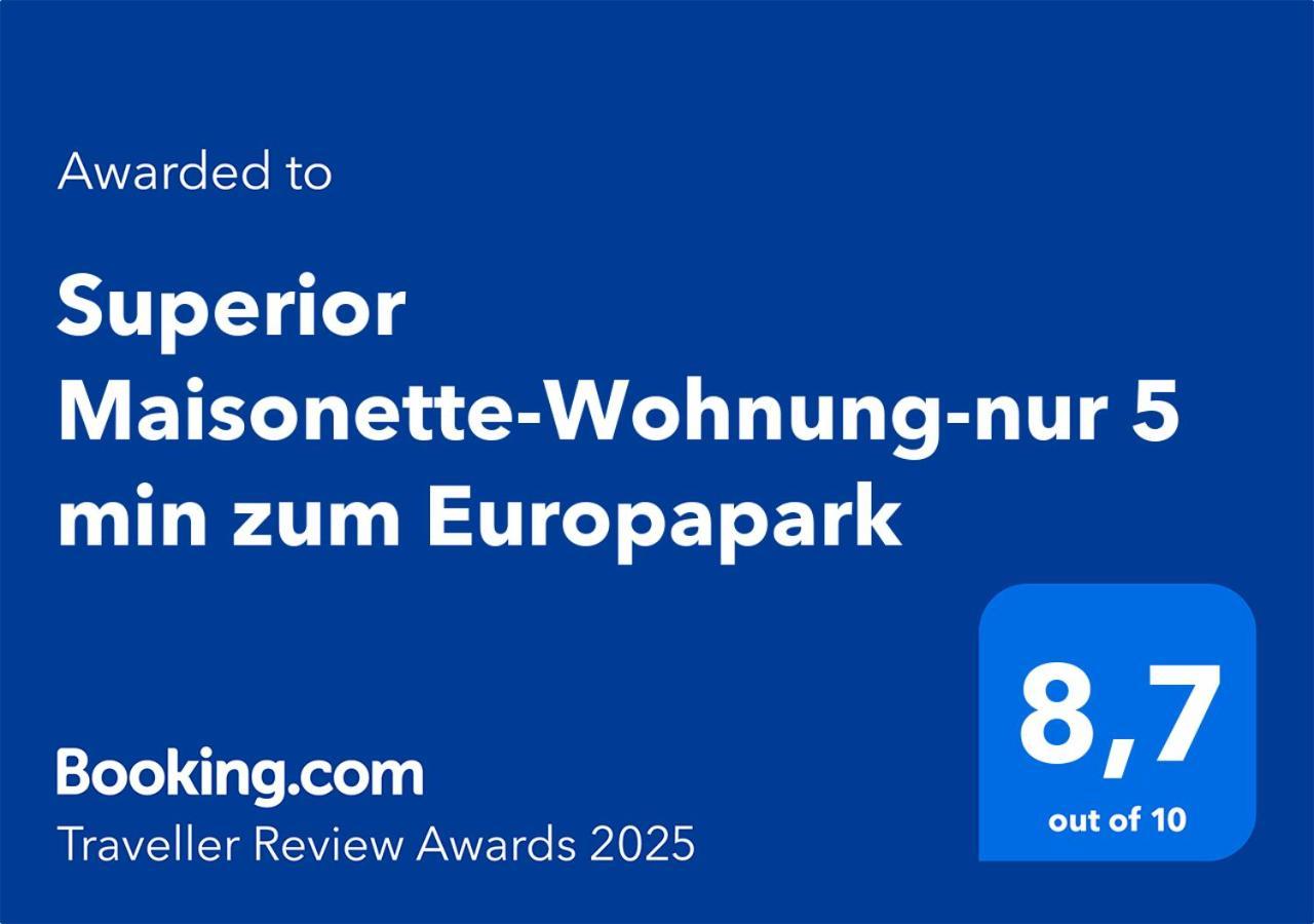 Superior Maisonette-Wohnung-Nur 5 Min Zum Europapark Каппель-Графенхаузен Экстерьер фото